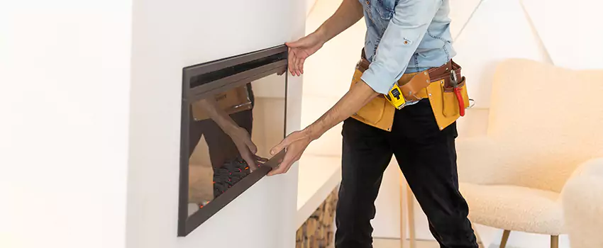 Metal Fireplace Installation in Montrose, Colorado
