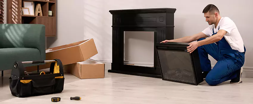 Old Rusted Metal Fireplace Repair And Replacement in Montrose, CO